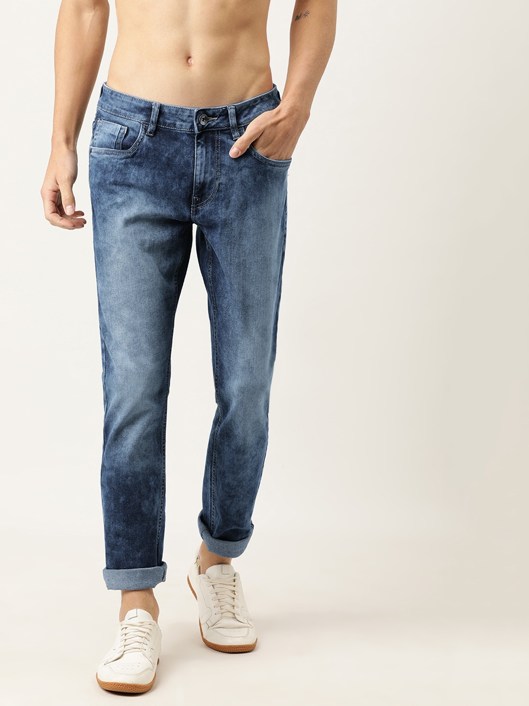 Flying Machine Men Blue Michael Slim Tapered Fit Mid-Rise Clean Look Stretchable Jeans
Flying Machine Men Blue Michael Slim Tapered Fit Mid-Rise Clean Look Stretchable Jeans