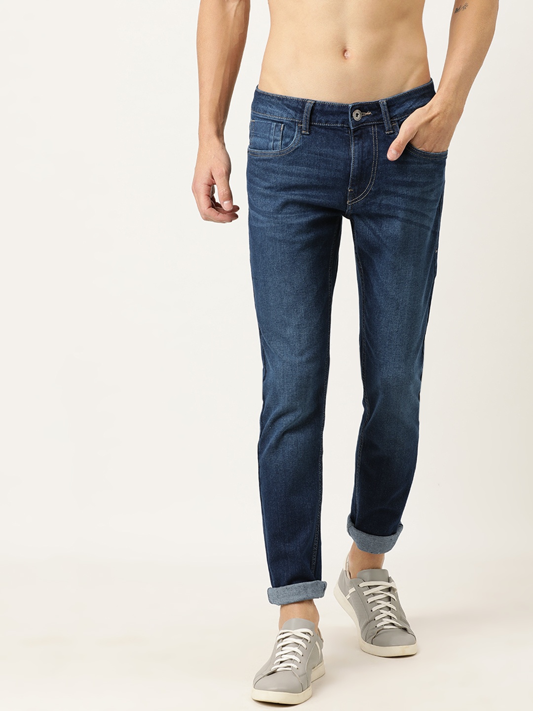 Flying Machine Men Blue Michael Slim Tapered Fit Mid-Rise Clean Look Stretchable Jeans
Flying Machine Men Blue Michael Slim Tapered Fit Mid-Rise Clean Look Stretchable Jeans