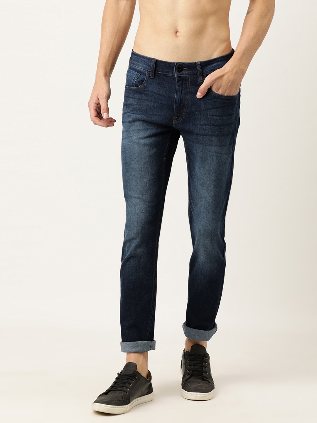 Flying Machine Men Blue Michael Slim Tapered Fit Mid-Rise Clean Look Stretchable Jeans
Flying Machine Men Blue Michael Slim Tapered Fit Mid-Rise Clean Look Stretchable Jeans