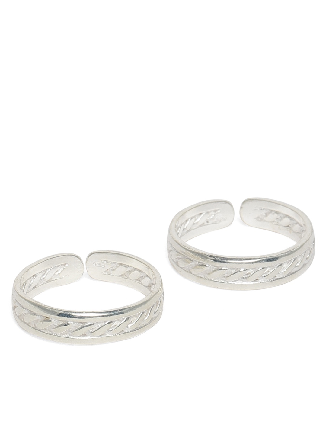 ZAYN Women 92.5 Sterling Silver Handcrafted Toe Rings