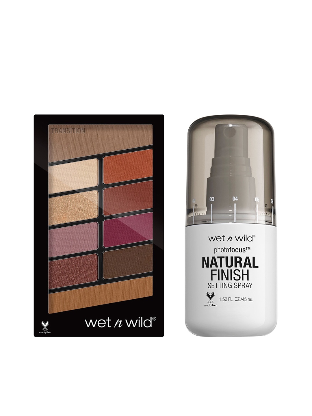 Wet n Wild Set of Photofocus Natural Finish Setting Spray & 10 Pan Palette Eyeshadow, White
Wet n Wild Set of Photofocus Natural Finish Setting Spray & 10 Pan Palette Eyeshadow, White