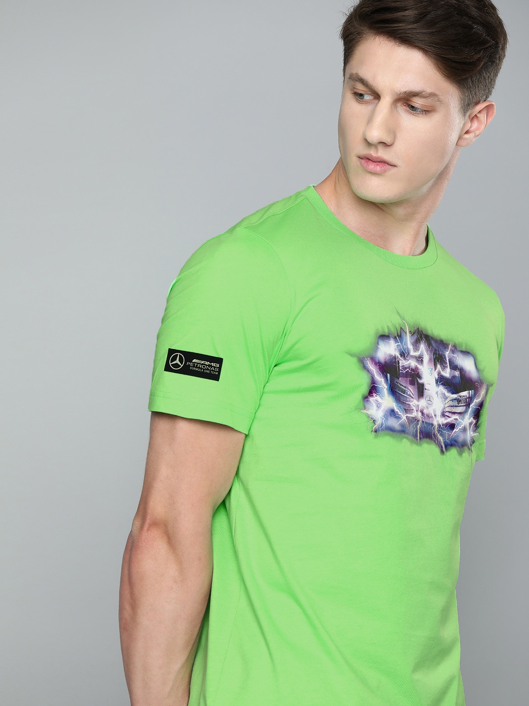 PUMA Motorsport Men Green Printed MAPF1 Street Vintage Round Neck Pure Cotton Motorsport T-shirt
PUMA Motorsport Men Green Printed MAPF1 Street Vintage Round Neck Pure Cotton Motorsport T-shirt