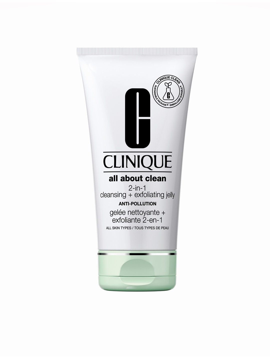 Clinique All About Clean 2-in-1 Cleansing + Exfoliating Jelly Face Wash 150 ml, White
Clinique All About Clean 2-in-1 Cleansing + Exfoliating Jelly Face Wash 150 ml, White
