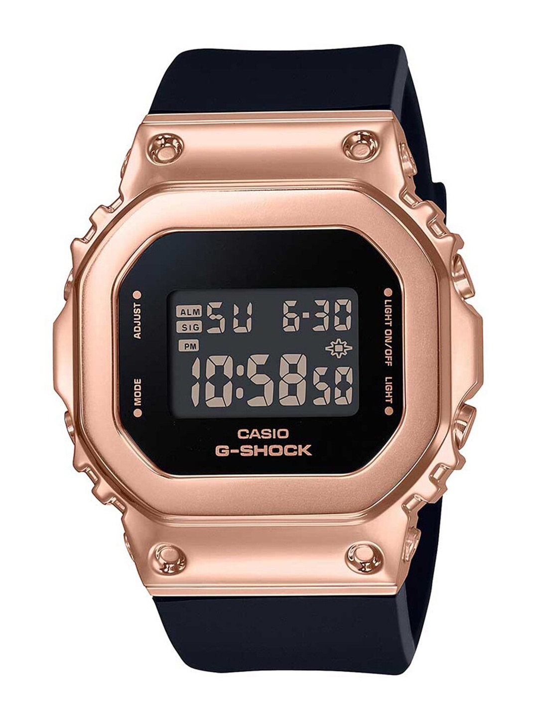 CASIO Women G-Shock G-Steel GM-S5600PG-1DR Rose Gold Digi Dial Resin Strap Watch G1070
CASIO Women G-Shock G-Steel GM-S5600PG-1DR Rose Gold Digi Dial Resin Strap Watch G1070