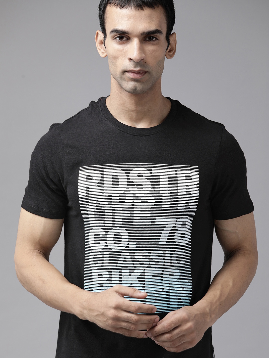 The Roadster Lifestyle Co Men Black White Pure Cotton Brand Logo Printed Pure Cotton T-shirt
The Roadster Lifestyle Co Men Black White Pure Cotton Brand Logo Printed Pure Cotton T-shirt