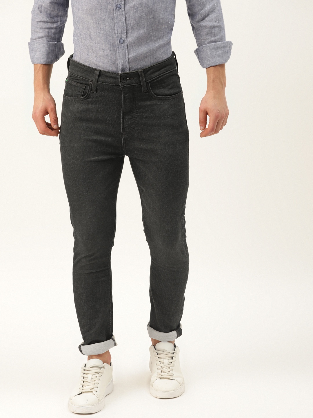 United Colors of Benetton Men Olive Green Carrot Fit Mid-Rise Clean Look Stretchable Jeans
United Colors of Benetton Men Olive Green Carrot Fit Mid-Rise Clean Look Stretchable Jeans