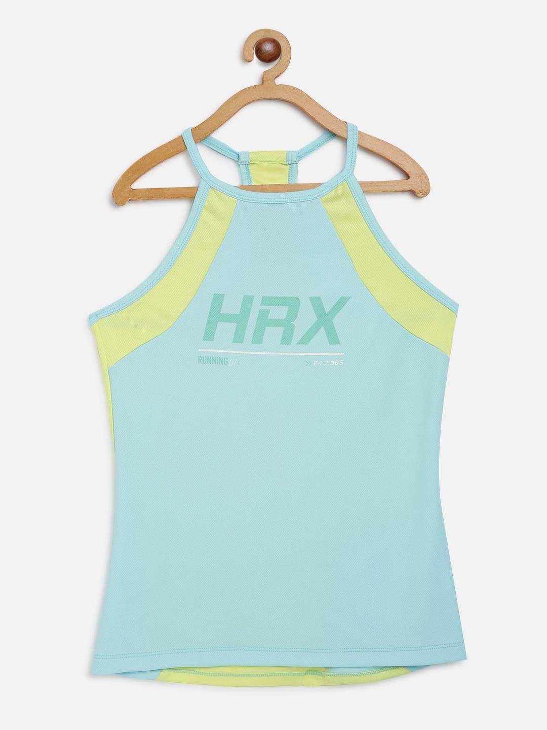HRX By Hrithik Roshan U-17 Girls Tranquility Blue Colourblock Rapid-Dry Running Tshirt
HRX By Hrithik Roshan U-17 Girls Tranquility Blue Colourblock Rapid-Dry Running Tshirt