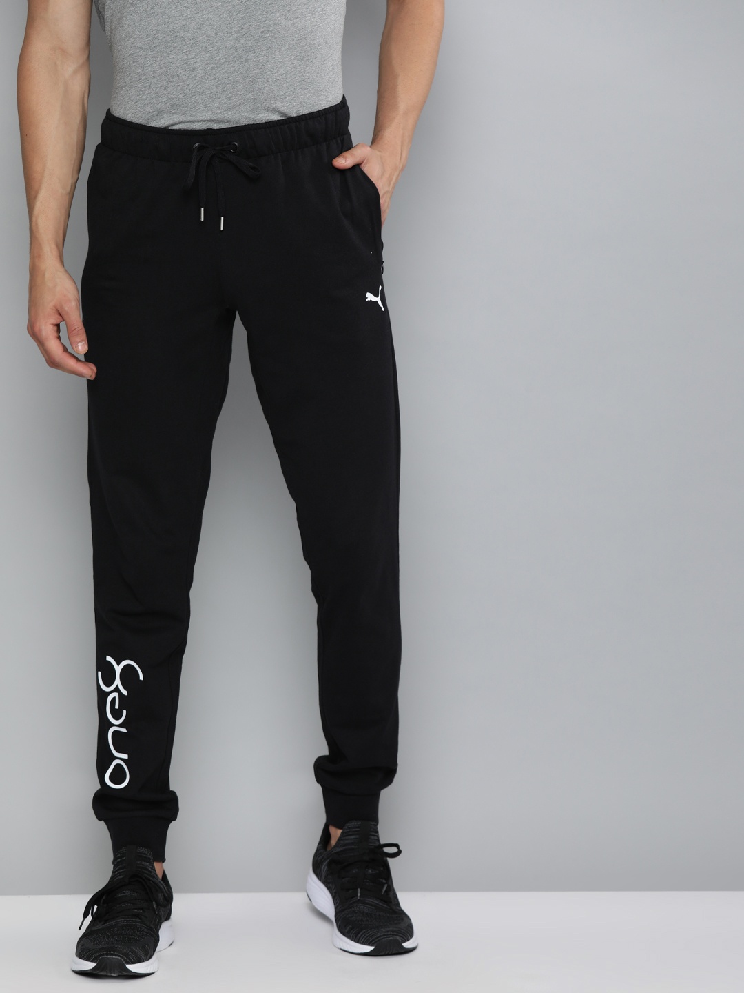 Puma x One8 Virat Kohli Men Black Solid TR Sweat Joggers