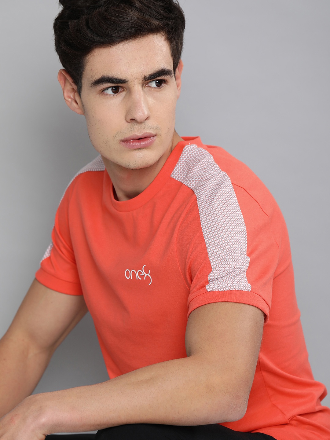 one8 x PUMA Men Coral Pink Slim Fit Solid Round Neck VK Stylized Pure Cotton T-shirt
one8 x PUMA Men Coral Pink Slim Fit Solid Round Neck VK Stylized Pure Cotton T-shirt