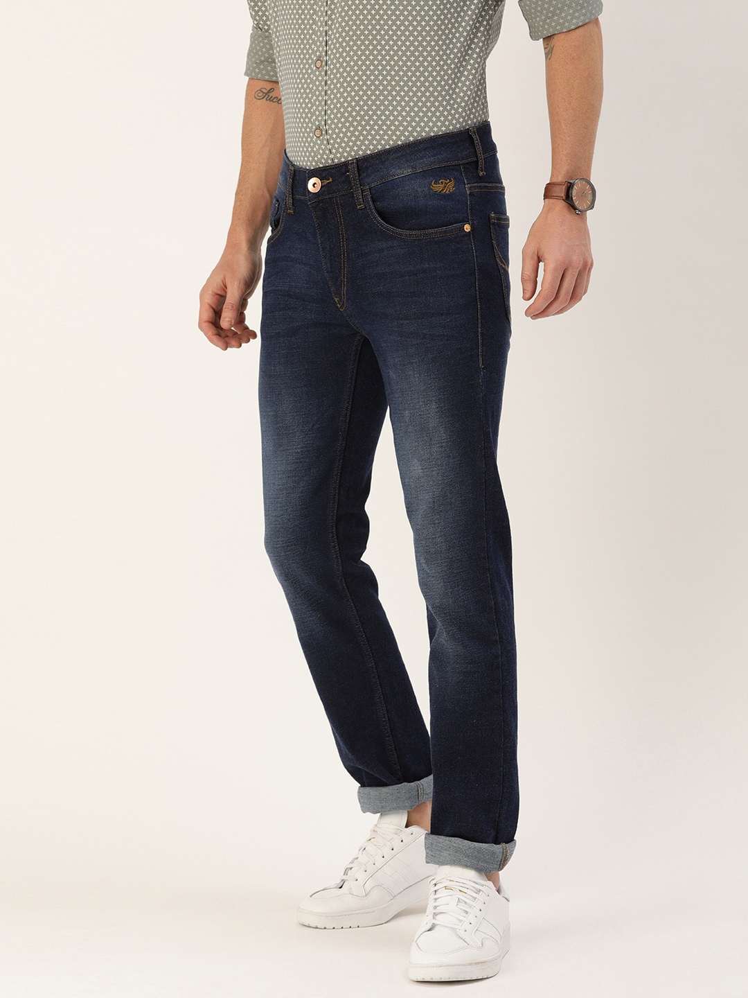 Flying Machine Men Blue Michael Slim Tapered Fit Mid-Rise Clean Look Stretchable Jeans
Flying Machine Men Blue Michael Slim Tapered Fit Mid-Rise Clean Look Stretchable Jeans