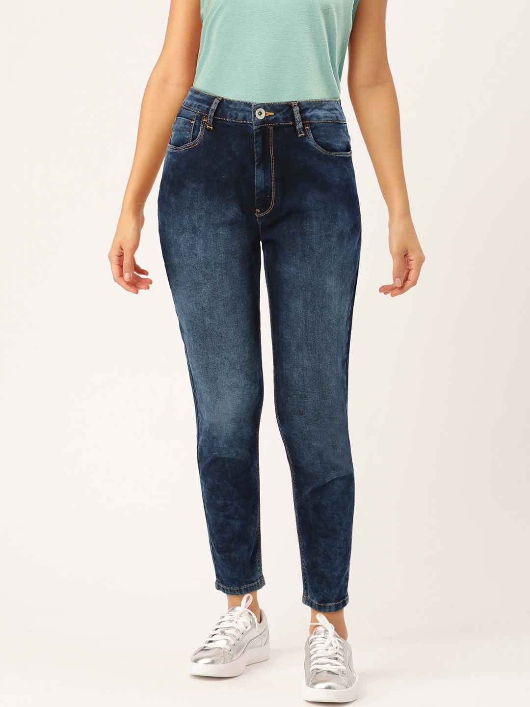 Flying Machine Women Blue Veronica Skinny Fit High-Rise Clean Look Stretchable Jeans
Flying Machine Women Blue Veronica Skinny Fit High-Rise Clean Look Stretchable Jeans