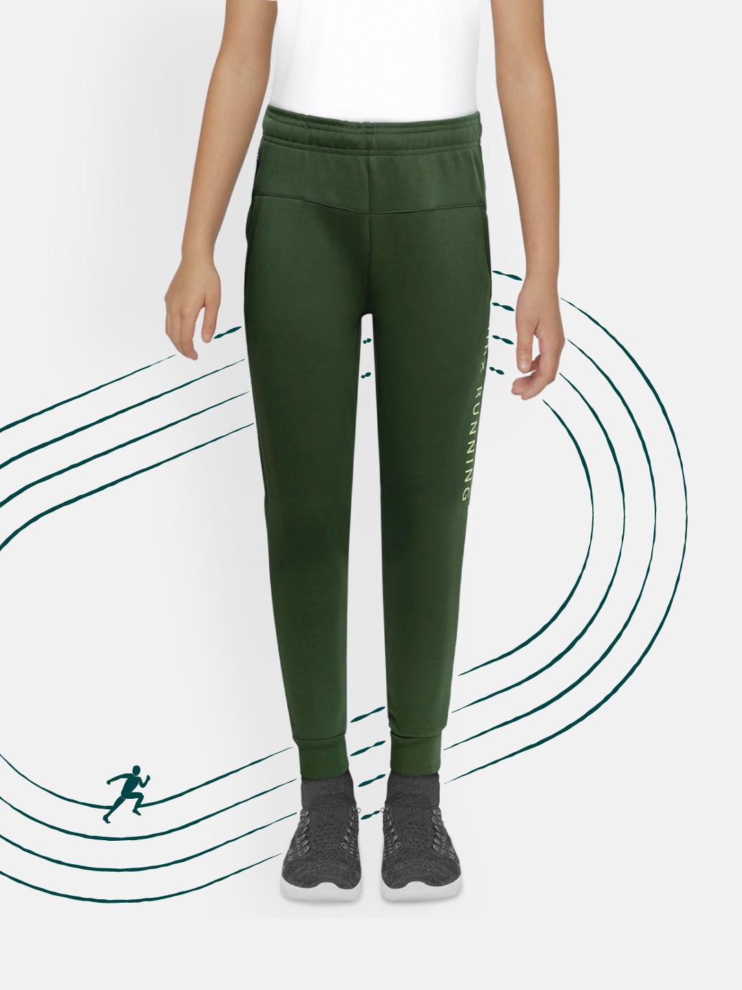 HRX By Hrithik Roshan U-17 Boys Olive Green Antimicrobial Rapid-Dry Active Track Pants
HRX By Hrithik Roshan U-17 Boys Olive Green Antimicrobial Rapid-Dry Active Track Pants