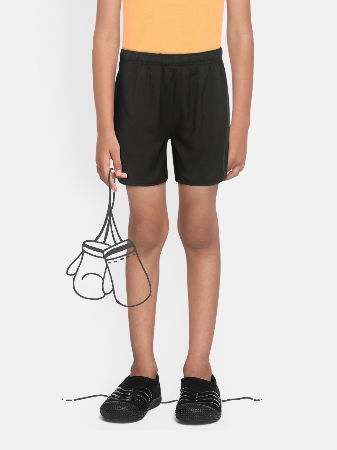 HRX By Hrithik Roshan Boys Anthracite & Jet Black Rapid-Dry Antimicrobial Active Shorts
HRX By Hrithik Roshan Boys Anthracite & Jet Black Rapid-Dry Antimicrobial Active Shorts