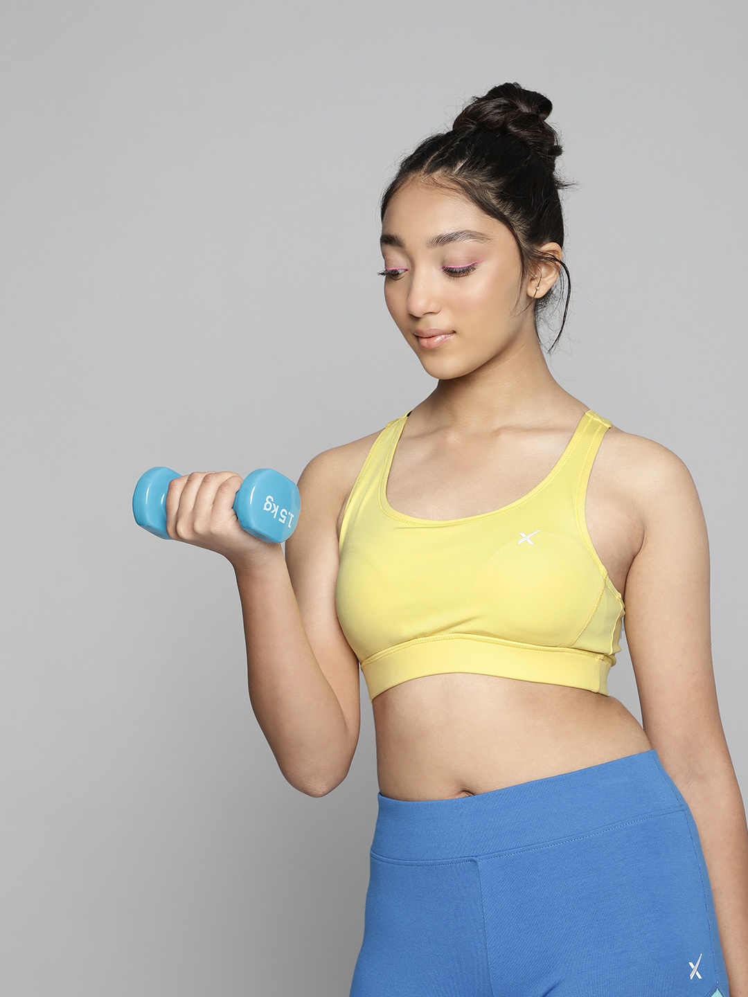 HRX By Hrithik Roshan U-17 Girls Aspen Gold Antimicrobial Rapid-Dry Active Sports Bra, Yellow
HRX By Hrithik Roshan U-17 Girls Aspen Gold Antimicrobial Rapid-Dry Active Sports Bra, Yellow