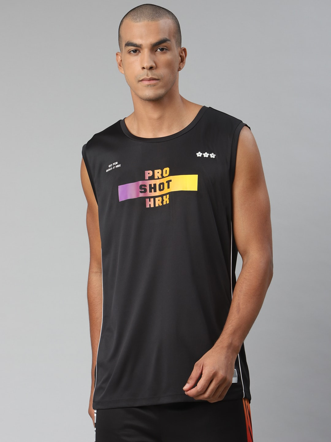 HRX By Hrithik Roshan Men Jet Black Typographic Anti-Static Rapid-Dry Basketball Tshirt
HRX By Hrithik Roshan Men Jet Black Typographic Anti-Static Rapid-Dry Basketball Tshirt