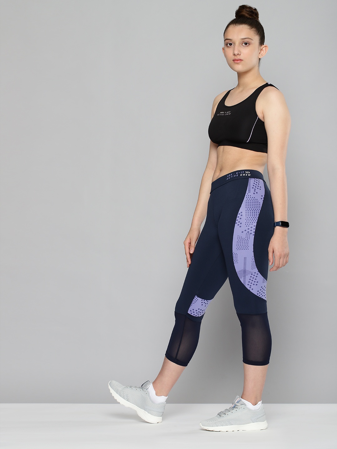 HRX By Hrithik Roshan U-17 Girls Dress Blue Solid Skinny Fit Rapid-Dry Active Tights, Navy blue
HRX By Hrithik Roshan U-17 Girls Dress Blue Solid Skinny Fit Rapid-Dry Active Tights, Navy blue