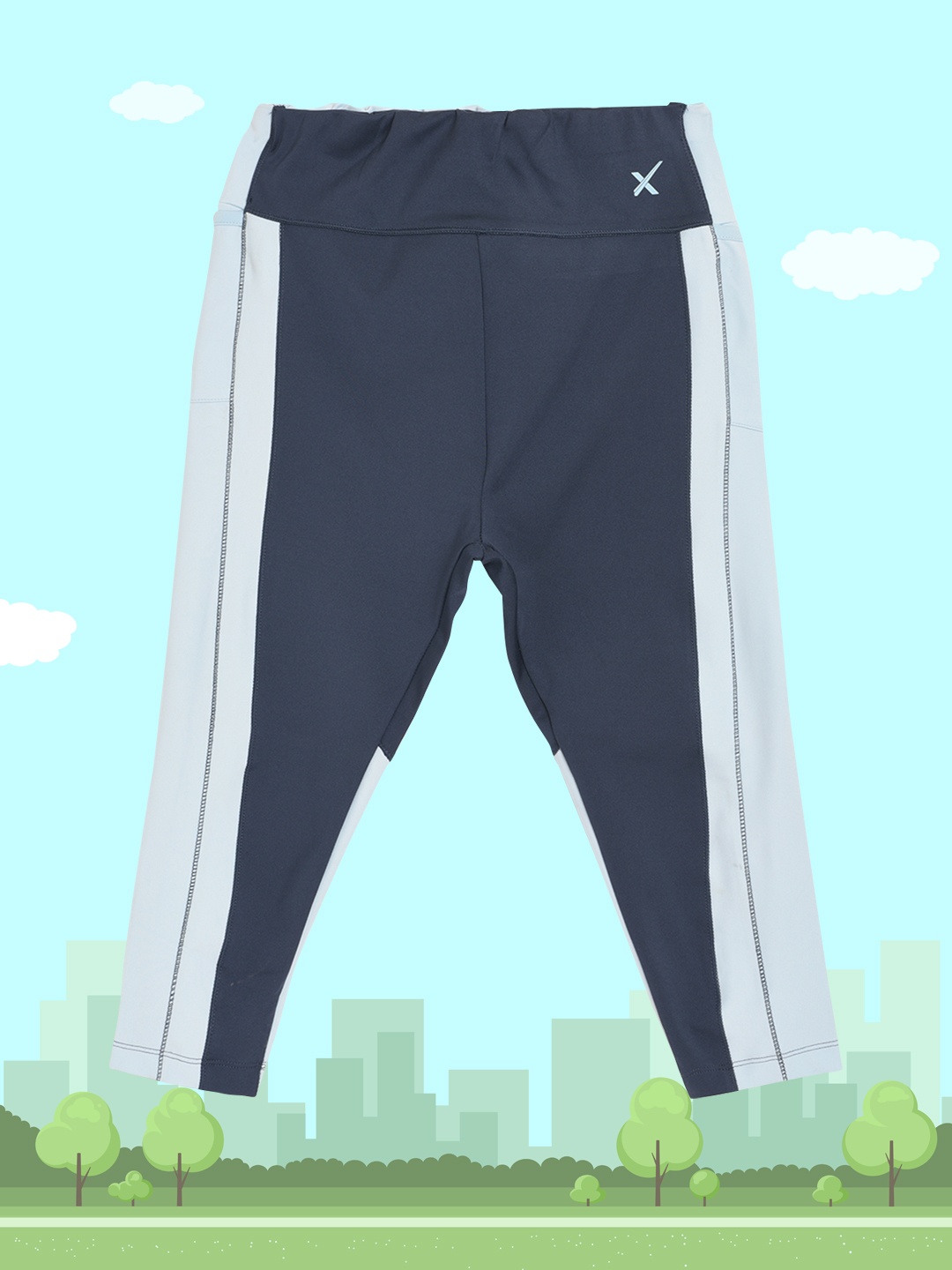 HRX By Hrithik Roshan U-17 Girls Blue Solid Skinny Antimicrobial Rapid-Dry Active Tights, Navy blue
HRX By Hrithik Roshan U-17 Girls Blue Solid Skinny Antimicrobial Rapid-Dry Active Tights, Navy blue