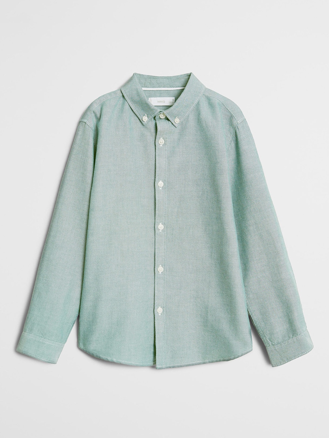 Mango Kids Boys Green Regular Fit Solid Pure Cotton Oxford Weave Sustainable Casual Shirt
Mango Kids Boys Green Regular Fit Solid Pure Cotton Oxford Weave Sustainable Casual Shirt