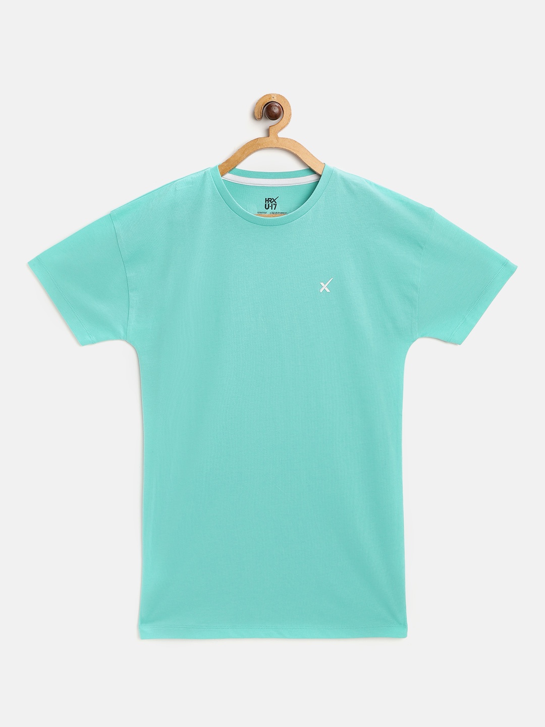 HRX By Hrithik Roshan U-17 Boys Turquoise Graphic Bio-Wash Lifestyle Pure Cotton T-shirt, Turquoise blue
HRX By Hrithik Roshan U-17 Boys Turquoise Graphic Bio-Wash Lifestyle Pure Cotton T-shirt, Turquoise blue