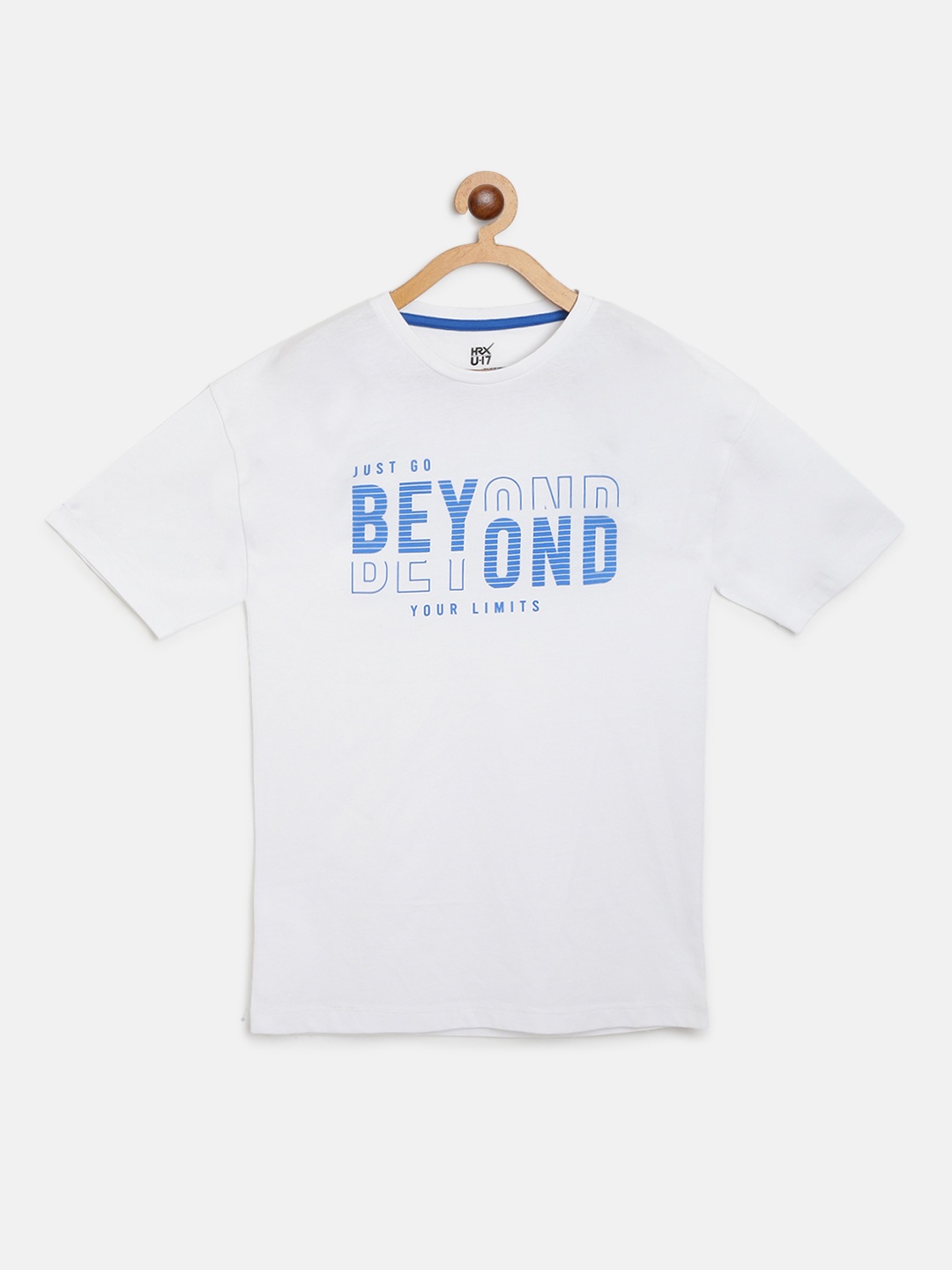HRX by Hrithik Roshan U-17 Boys Bright White Cotton Graphic Bio-Wash Lifestyle Tshirt
HRX by Hrithik Roshan U-17 Boys Bright White Cotton Graphic Bio-Wash Lifestyle Tshirt