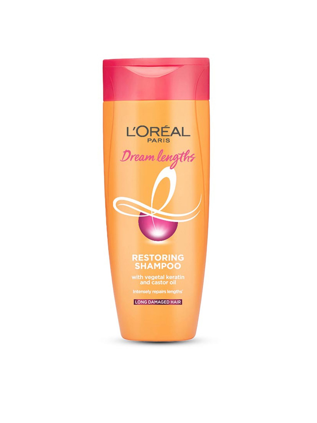 LOreal Paris Women Dream Length Restoring Shampoo with Vegetal Keratin 192.5 ml, Orange
LOreal Paris Women Dream Length Restoring Shampoo with Vegetal Keratin 192.5 ml, Orange