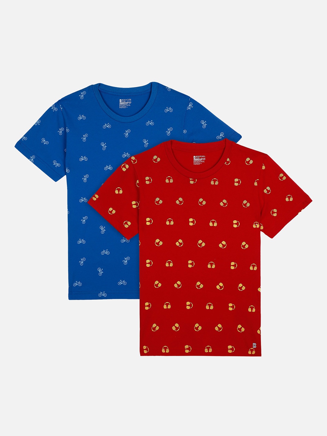 PROTEENS Boys Pack Of 2 Printed Antiviral & Antibacterial Protection Round Neck T-shirt, Red
PROTEENS Boys Pack Of 2 Printed Antiviral & Antibacterial Protection Round Neck T-shirt, Red