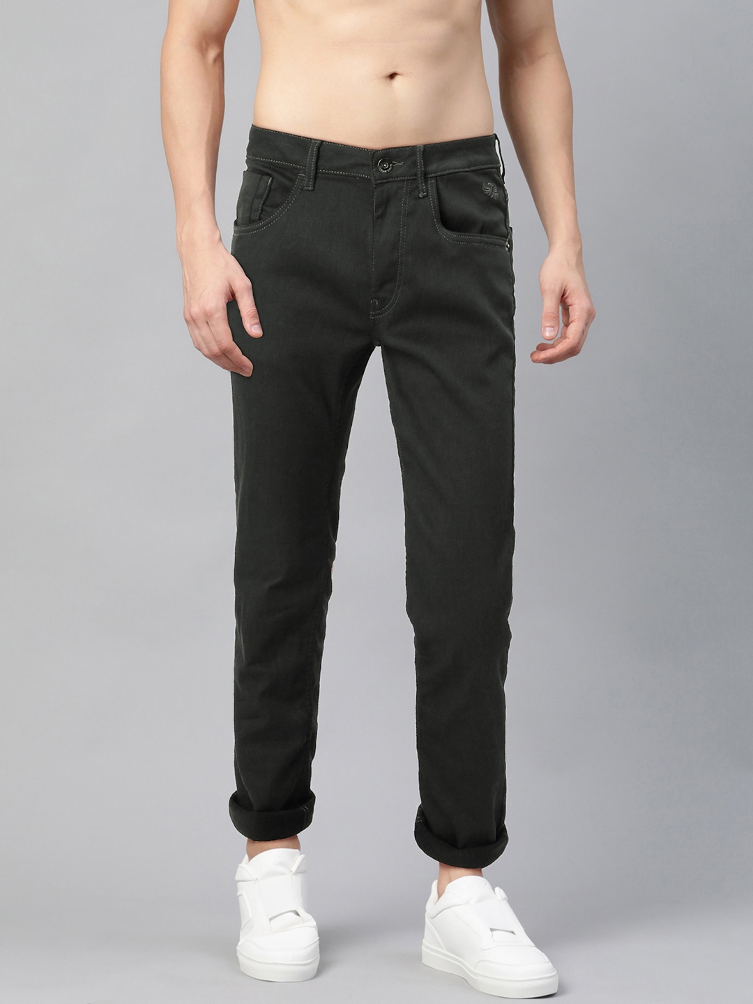 Flying Machine Men Charcoal Grey Michael Slim Tapered Fit Mid-Rise Stretchable Jeans
Flying Machine Men Charcoal Grey Michael Slim Tapered Fit Mid-Rise Stretchable Jeans