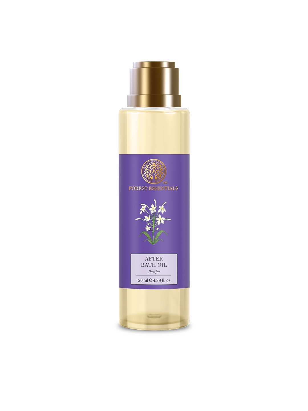 Forest Essentials Ayurvedic Moisturizing & Nourishing After Bath Shower Oil Parijat- 130ml, Purple
Forest Essentials Ayurvedic Moisturizing & Nourishing After Bath Shower Oil Parijat- 130ml, Purple