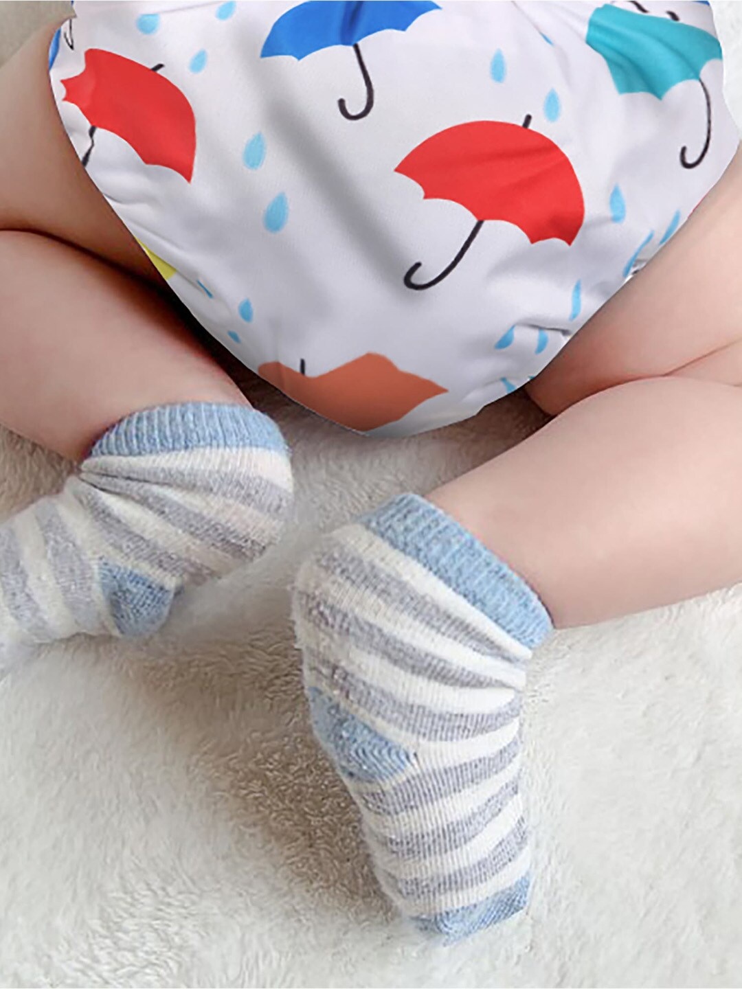 Polka Tots Kids White & Blue Printed Bamboo Charcoal Sustainable Cloth Diaper With Insert
Polka Tots Kids White & Blue Printed Bamboo Charcoal Sustainable Cloth Diaper With Insert