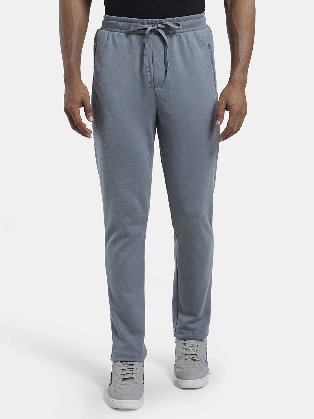 Jockey Combed Cotton Rich Pique Slim Fit Trackpant with Side Zipper Pockets-AM44, Grey
Jockey Combed Cotton Rich Pique Slim Fit Trackpant with Side Zipper Pockets-AM44, Grey