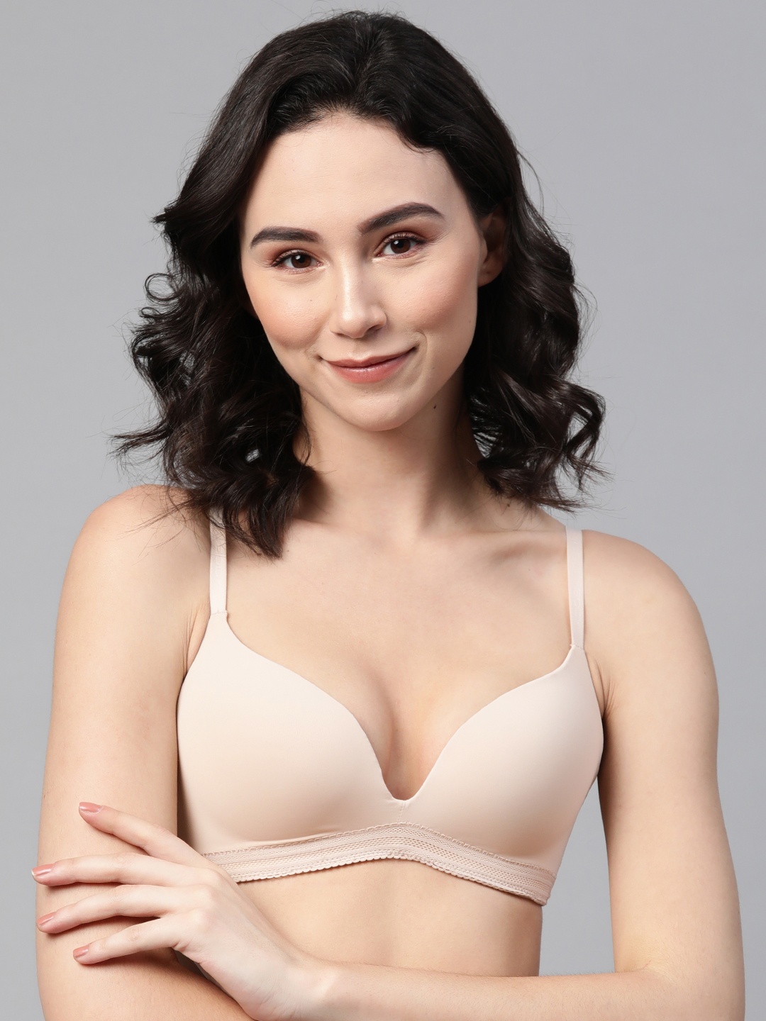 Marks & Spencer Beige Solid Non-Wired Heavily Padded Push-Up Bra T336870OPALINE
Marks & Spencer Beige Solid Non-Wired Heavily Padded Push-Up Bra T336870OPALINE
