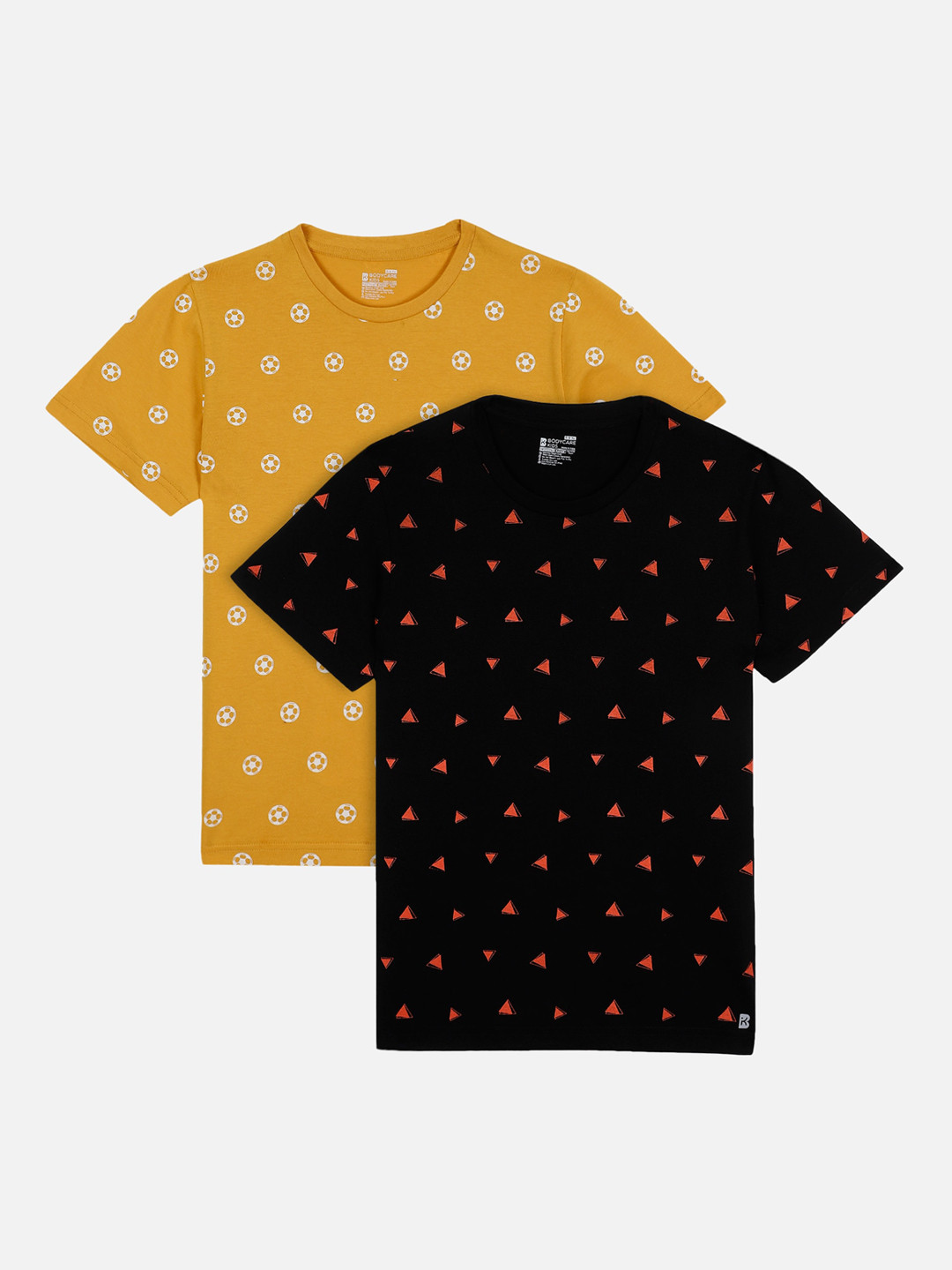 Bodycare Boys Pack of 2 Printed Antiviral and Antibacterial Printed T-shirt, Black
Bodycare Boys Pack of 2 Printed Antiviral and Antibacterial Printed T-shirt, Black