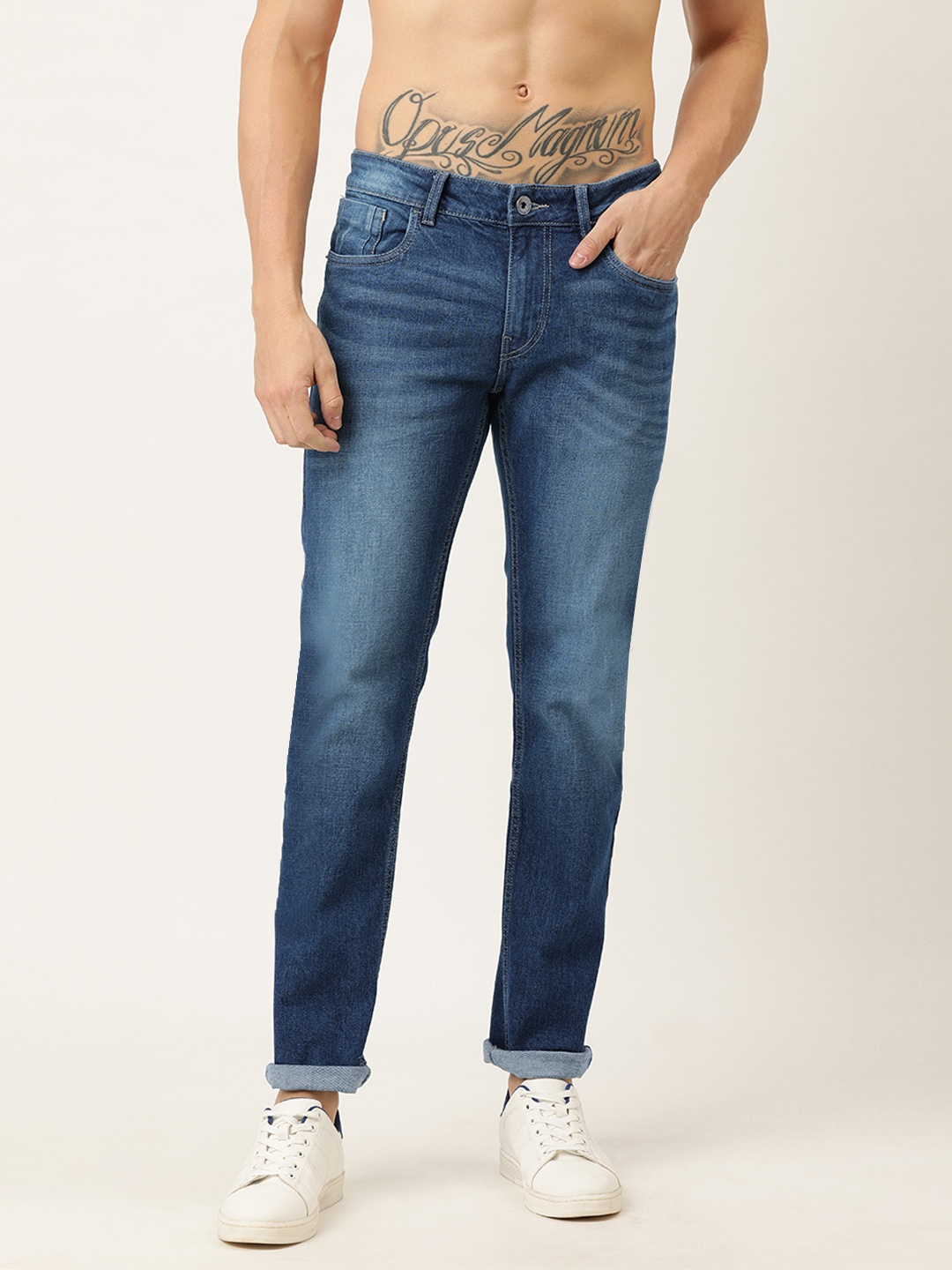 Flying Machine Men Blue Michael Slim Tapered Fit Mid-Rise Clean Look Stretchable Jeans
Flying Machine Men Blue Michael Slim Tapered Fit Mid-Rise Clean Look Stretchable Jeans