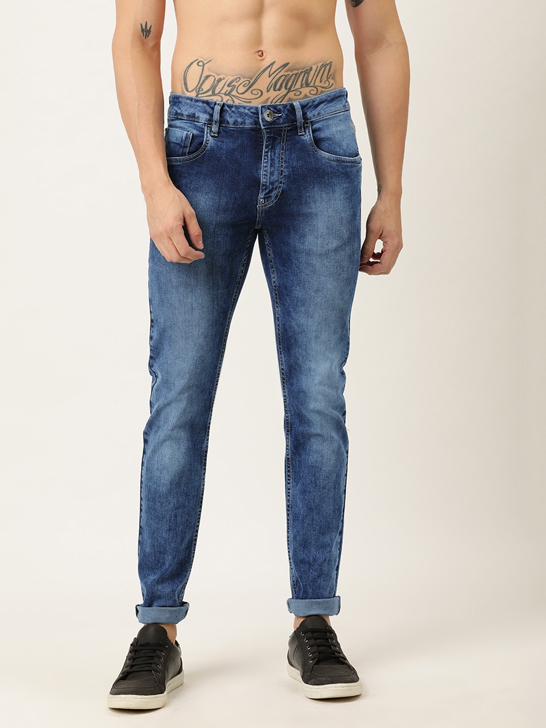 Flying Machine Men Blue Michael Slim Tapered Fit Mid-Rise Clean Look Stretchable Jeans
Flying Machine Men Blue Michael Slim Tapered Fit Mid-Rise Clean Look Stretchable Jeans