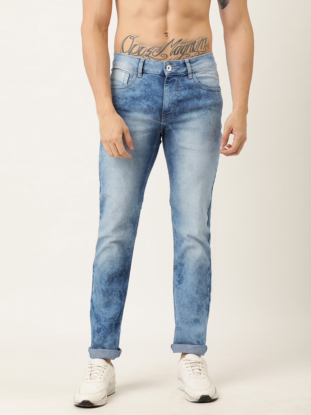 Flying Machine Men Blue Michael Slim Tapered Fit Mid-Rise Clean Look Stretchable Jeans
Flying Machine Men Blue Michael Slim Tapered Fit Mid-Rise Clean Look Stretchable Jeans