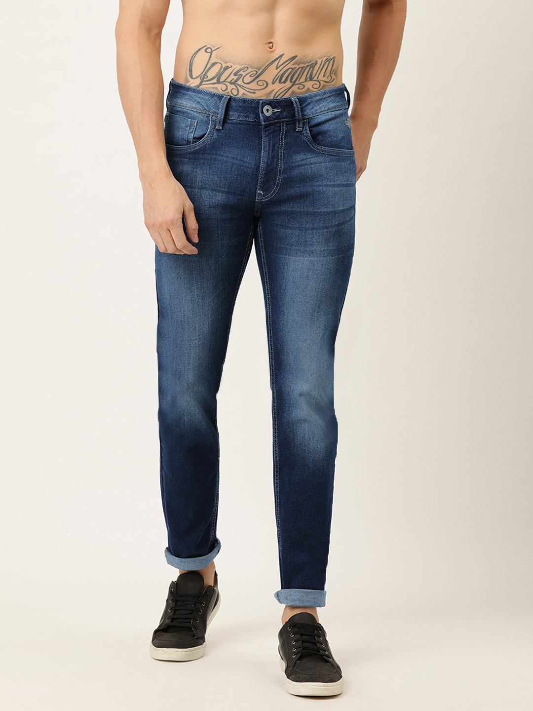Flying Machine Men Blue Michael Slim Tapered Fit Mid-Rise Clean Look Stretchable Jeans
Flying Machine Men Blue Michael Slim Tapered Fit Mid-Rise Clean Look Stretchable Jeans