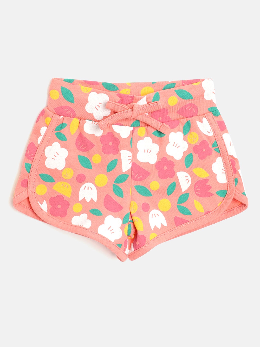 United Colors of Benetton Girls Peach-Coloured Printed Regular Fit Pure Cotton Shorts
United Colors of Benetton Girls Peach-Coloured Printed Regular Fit Pure Cotton Shorts