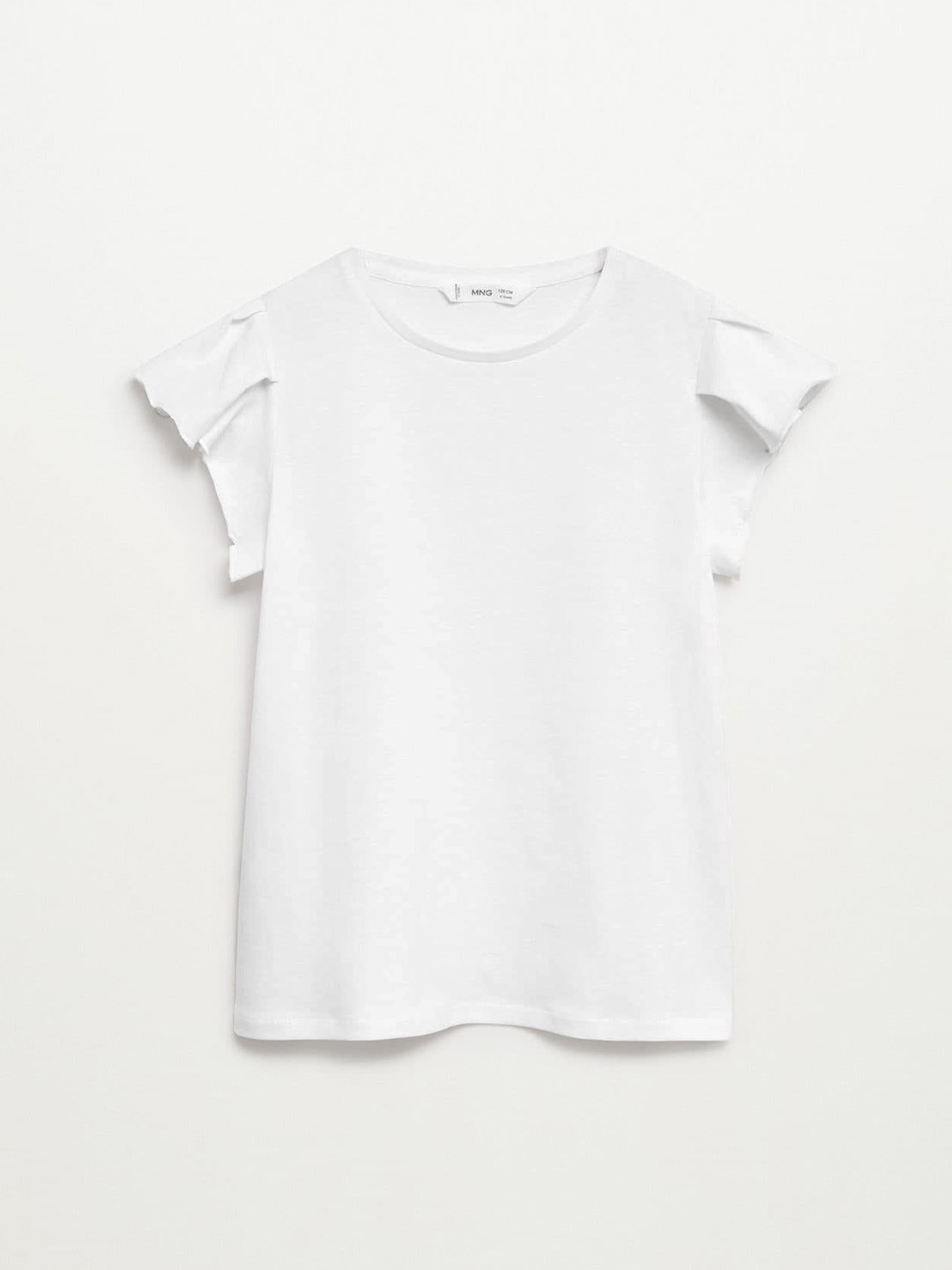 Mango Kids Girls White Sustainable Solid Flutter Sleeves Organic Cotton Regular Top
Mango Kids Girls White Sustainable Solid Flutter Sleeves Organic Cotton Regular Top