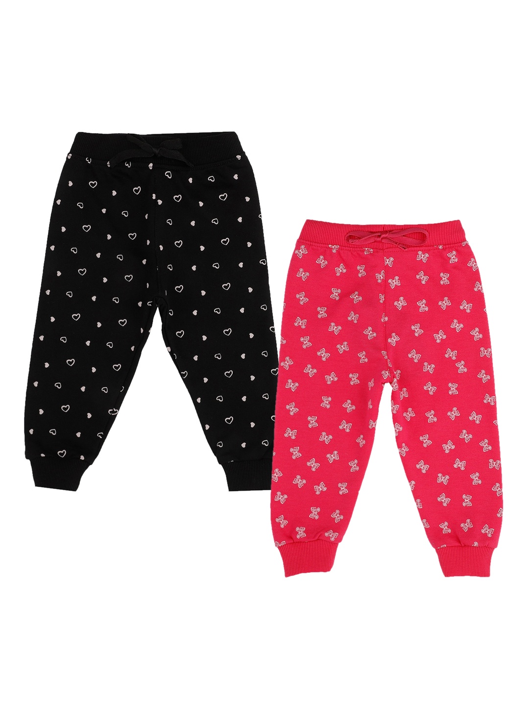 Bodycare Kids Infant Girls Pack Of 2 Printed Slim-Fit Anti-Microbial Joggers, Fuchsia
Bodycare Kids Infant Girls Pack Of 2 Printed Slim-Fit Anti-Microbial Joggers, Fuchsia