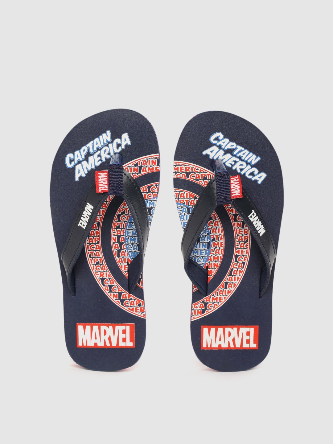 toothless Boys Navy Blue & Red Marvel Avengers Captain America Printed Thong Flip-Flops
toothless Boys Navy Blue & Red Marvel Avengers Captain America Printed Thong Flip-Flops