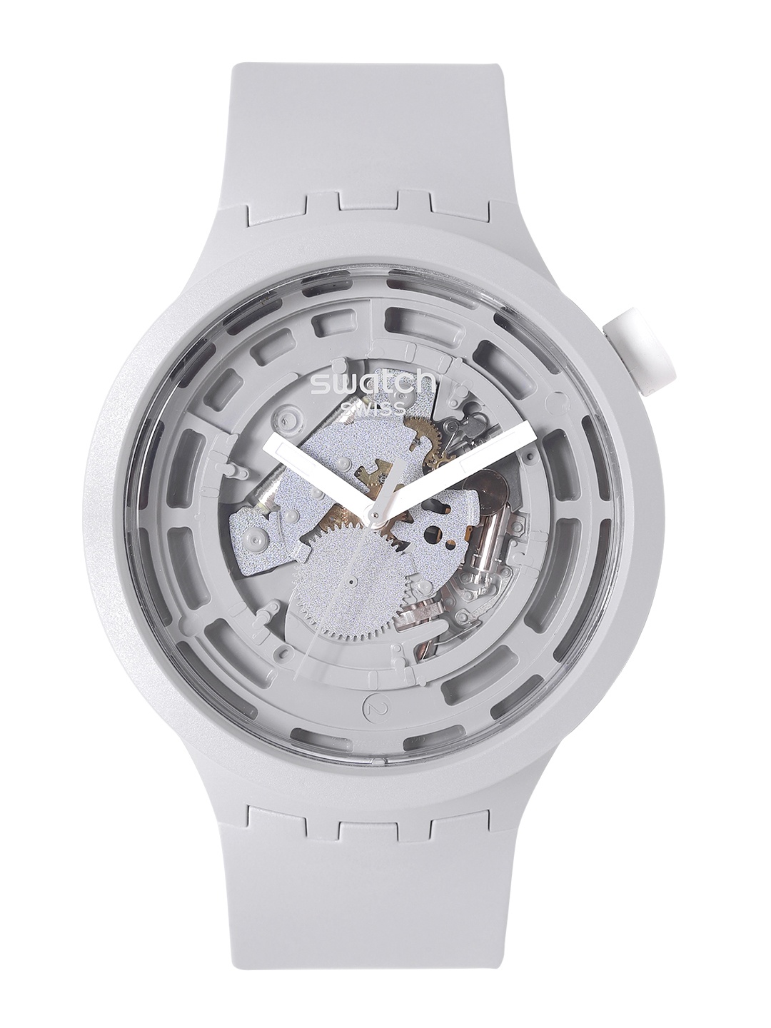 Swatch Unisex Grey Boost Swiss Made Skeleton Dial Water Resistant Analogue Watch SB03M100
Swatch Unisex Grey Boost Swiss Made Skeleton Dial Water Resistant Analogue Watch SB03M100