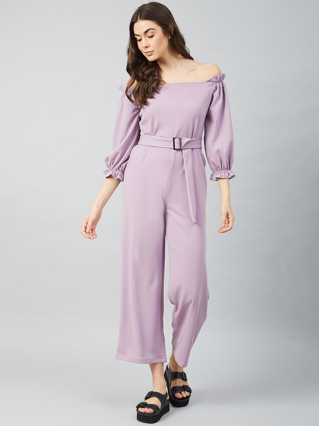 Athena Women Lavender Solid Jumpsuit
Athena Women Lavender Solid Jumpsuit