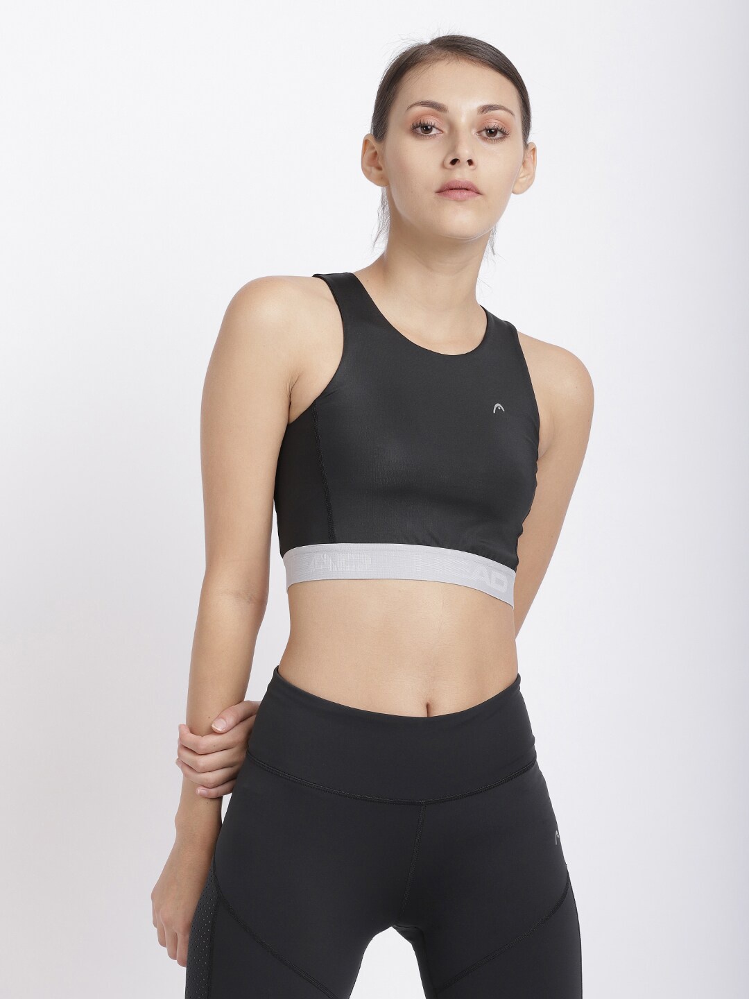 Head Black & Grey Melange Solid Underwired Non Padded Workout Bra HD-W-ATAW-PBT0001-A76
Head Black & Grey Melange Solid Underwired Non Padded Workout Bra HD-W-ATAW-PBT0001-A76