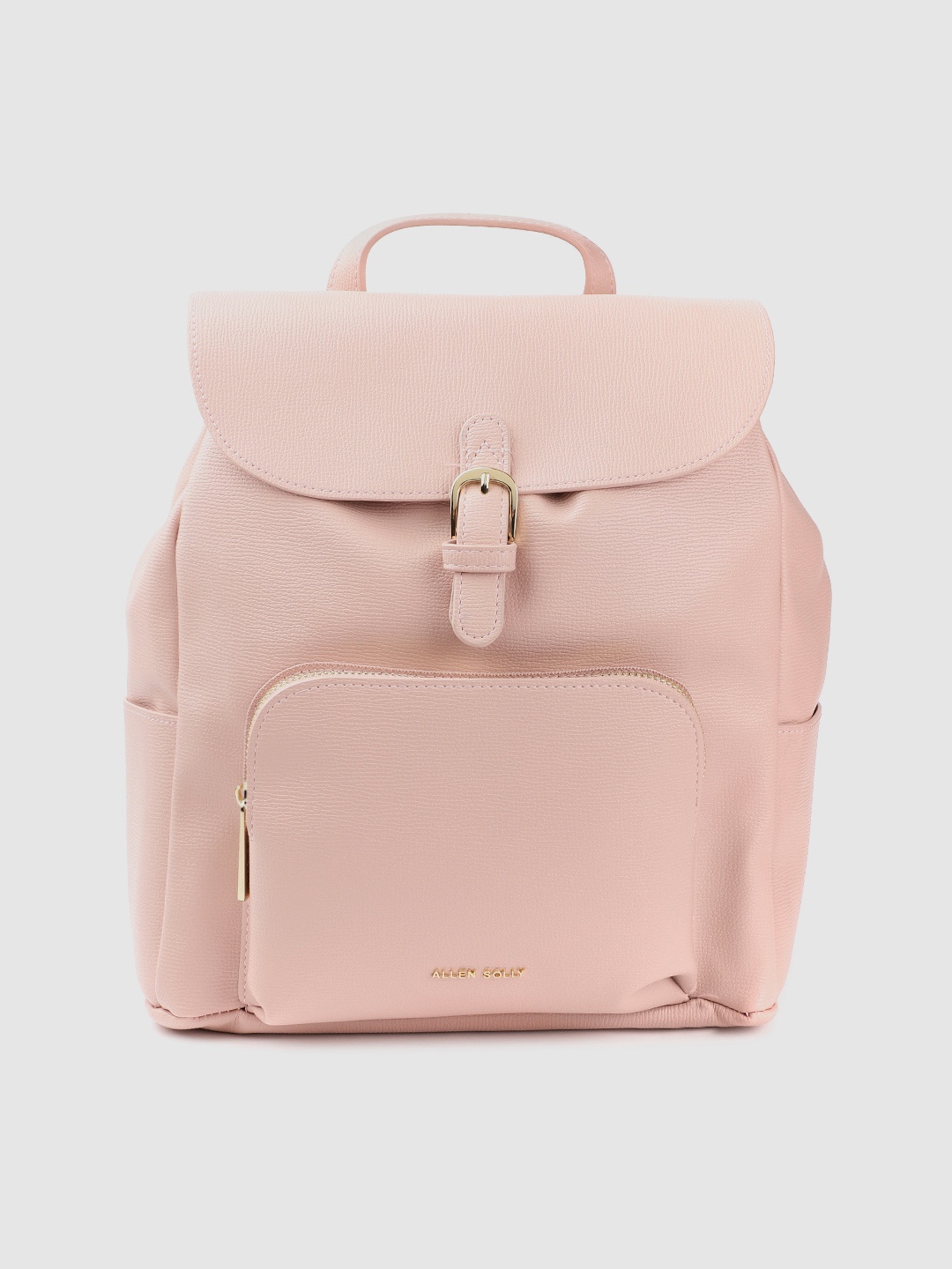 Allen Solly Women Pink Solid Backpack