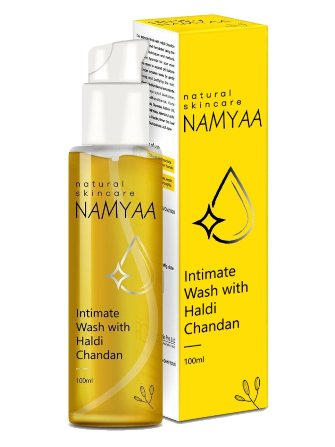 Namyaa Haldi Chandan Intimate Hygiene Wash - Germ & Odour Protection - pH Balanced - 100 g, Yellow
Namyaa Haldi Chandan Intimate Hygiene Wash - Germ & Odour Protection - pH Balanced - 100 g, Yellow