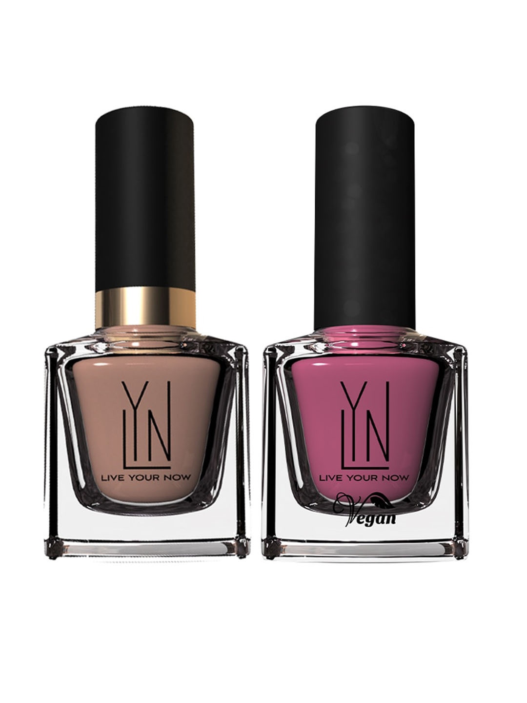 LYN LIVE YOUR NOW Set of 2 Lacquer Peepink Tom & Birthday Suit Nail Polish 16ml, Pink
LYN LIVE YOUR NOW Set of 2 Lacquer Peepink Tom & Birthday Suit Nail Polish 16ml, Pink