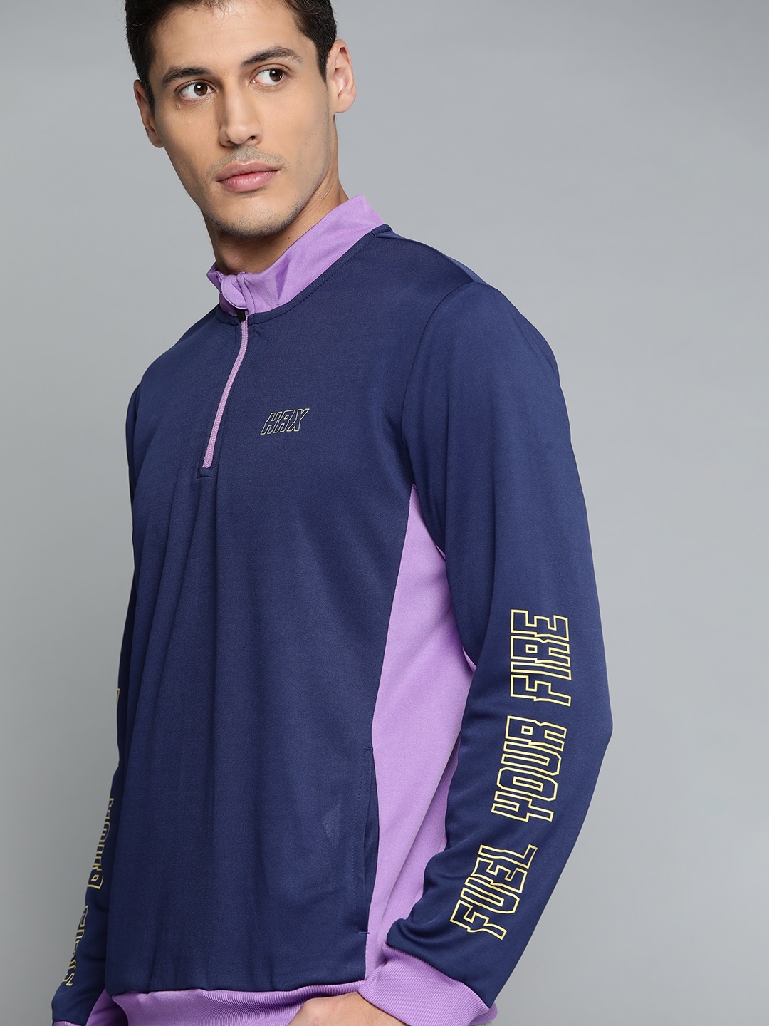 HRX By Hrithik Roshan Lifestyle Men Medieval Blue Rapid-Dry Colourblock Sweatshirt, Navy blue
HRX By Hrithik Roshan Lifestyle Men Medieval Blue Rapid-Dry Colourblock Sweatshirt, Navy blue