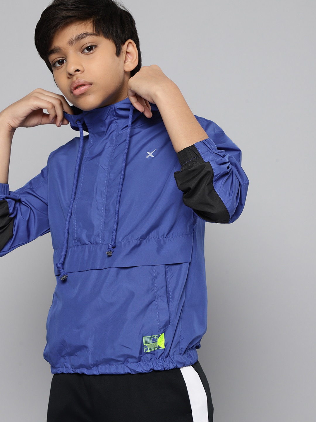 HRX By Hrithik Roshan U-17 Active Boys Turkish Sea Rapid-Dry Colourblock Jacket, Blue
HRX By Hrithik Roshan U-17 Active Boys Turkish Sea Rapid-Dry Colourblock Jacket, Blue