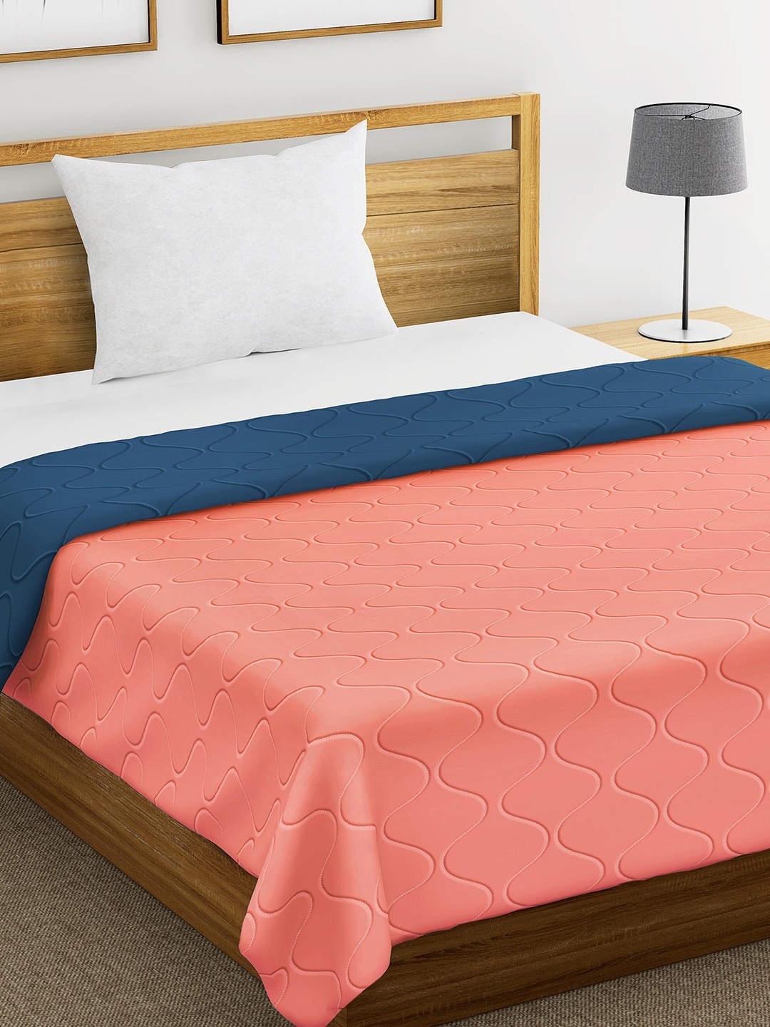 Divine Casa Nude-Coloured & Navy Blue Solid Heavy Winter 150 GSM Single Bed Comforter
Divine Casa Nude-Coloured & Navy Blue Solid Heavy Winter 150 GSM Single Bed Comforter