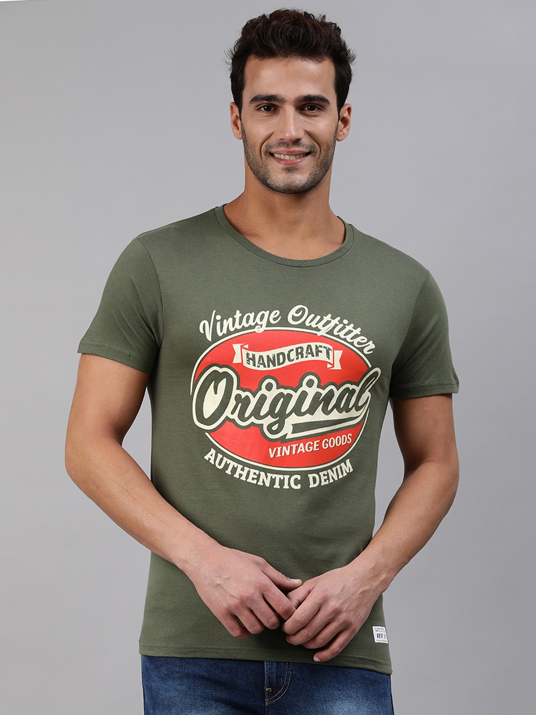 abof Men Grey Red Typography Printed Regular Fit Pure Cotton Casual Pure Cotton T-shirt
abof Men Grey Red Typography Printed Regular Fit Pure Cotton Casual Pure Cotton T-shirt